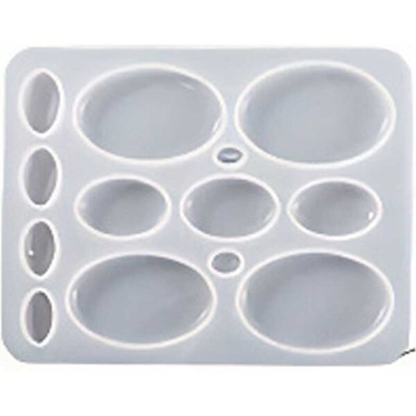 Oval Silicone Casting Mould