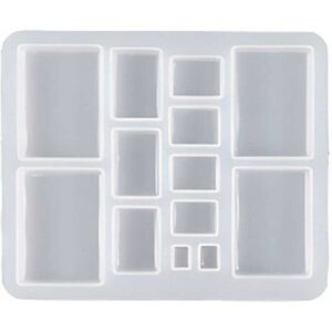 Compact Square Silicone Casting Mould