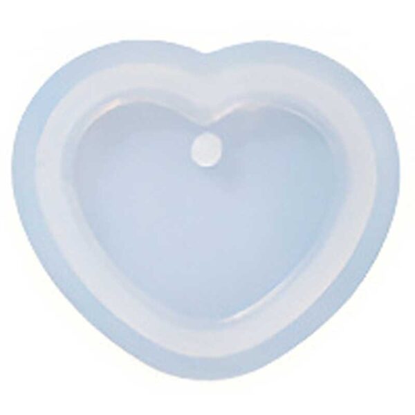 Heart Pendant Silicone Mould 53mm x 41mm