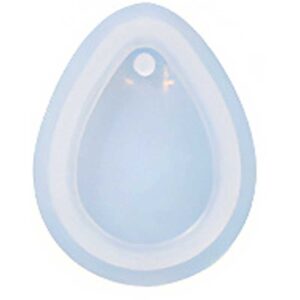 Teardrop Pendant Silicone Mould 53mm x 42mm