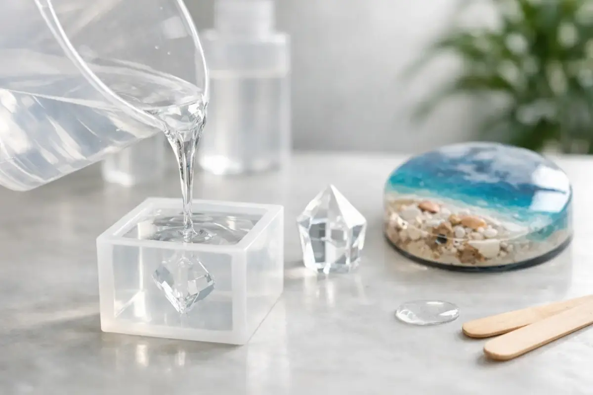 Clear Casting Resin for Clean, Glass-Like Pours