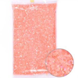 Coral Iridescent Glass Flakes (450g) RS2016