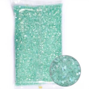 Mint Iridescent Glass Flakes (450g) RS2019
