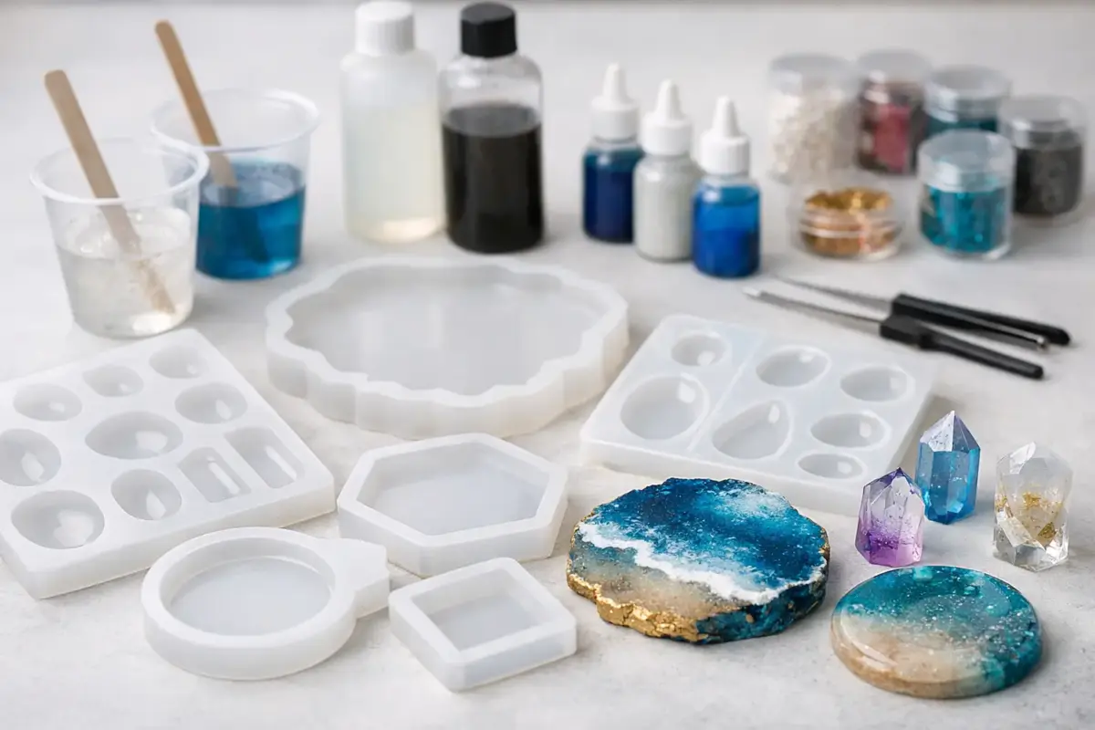 Choosing Silicone Moulds for Resin