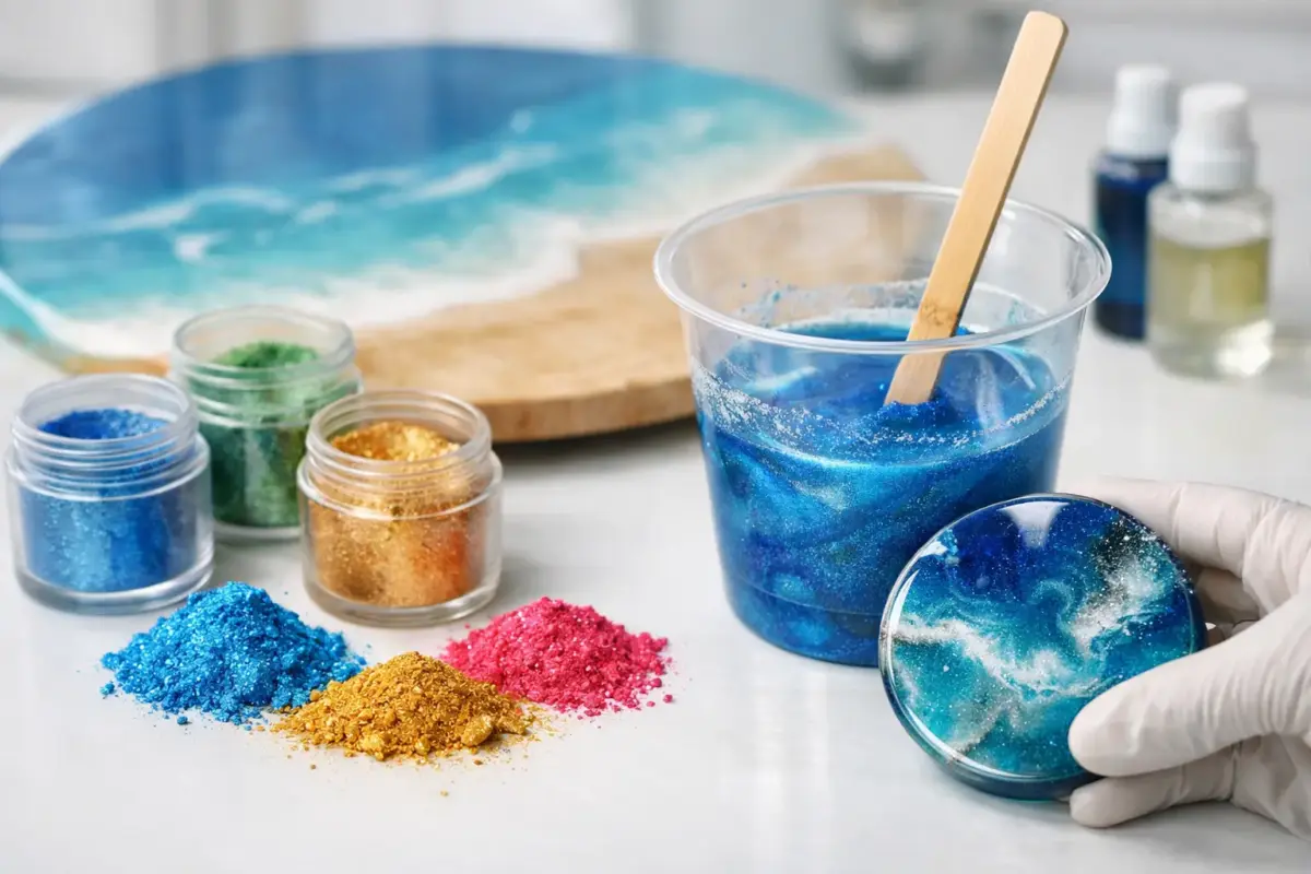 How to Use Mica Powder for Resin