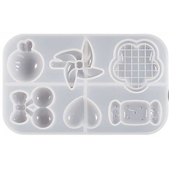 Mixed Mini Charm Silicone Mould