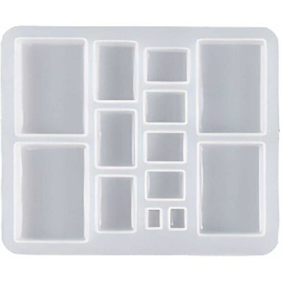 Compact Square Silicone Casting Mould