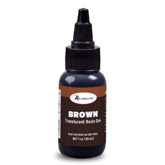 Alumilite Translucent Brown Liquid Epoxy Dye (1oz)