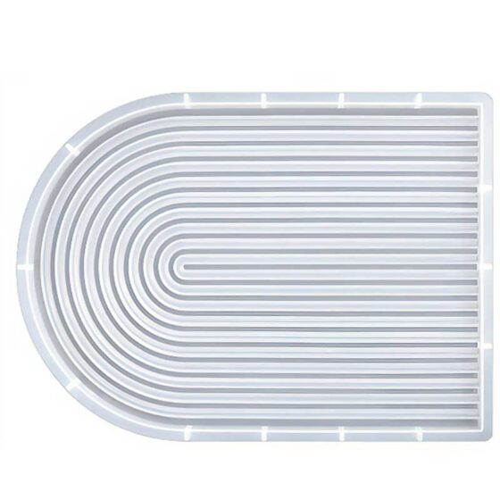 Arched Ribbed Tray Silicone Mould (330mm)