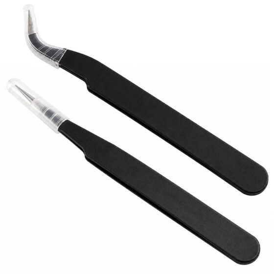 Black Tweezers Set RS2056-57