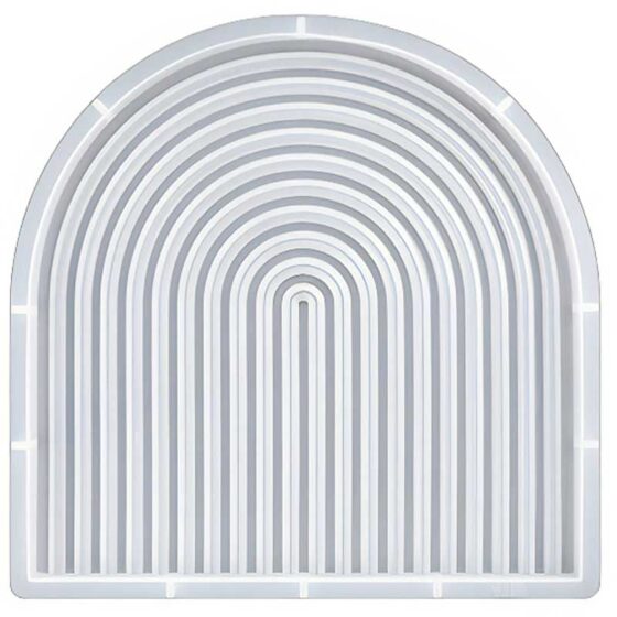 Arched Ribbed Tray Silicone Mould (236mm)