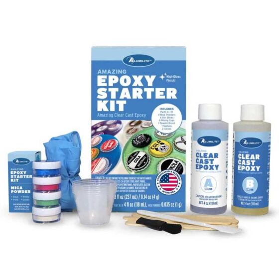 Alumilite Clear Cast Starter Kit (8oz)