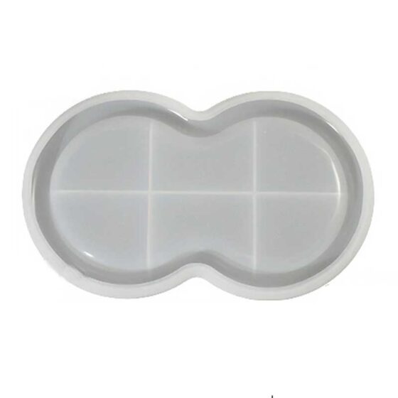 Double Oval Silicone Mould