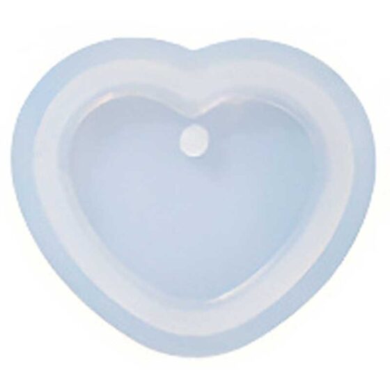 Heart Pendant Silicone Mould 53mm x 41mm