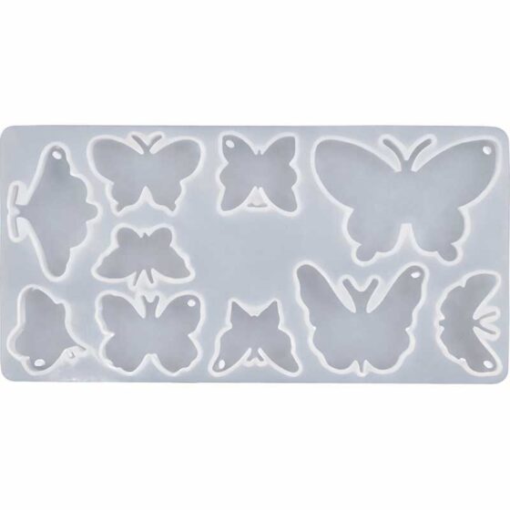 Mixed Butterfly Silicone Casting Mould
