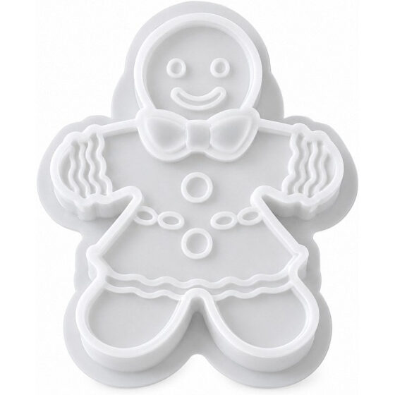 Gingerbread Girl Silicone Mould