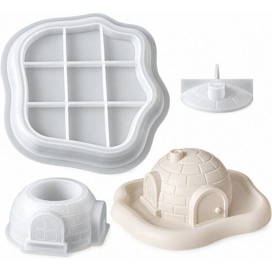 Igloo Silicone Mould with Base