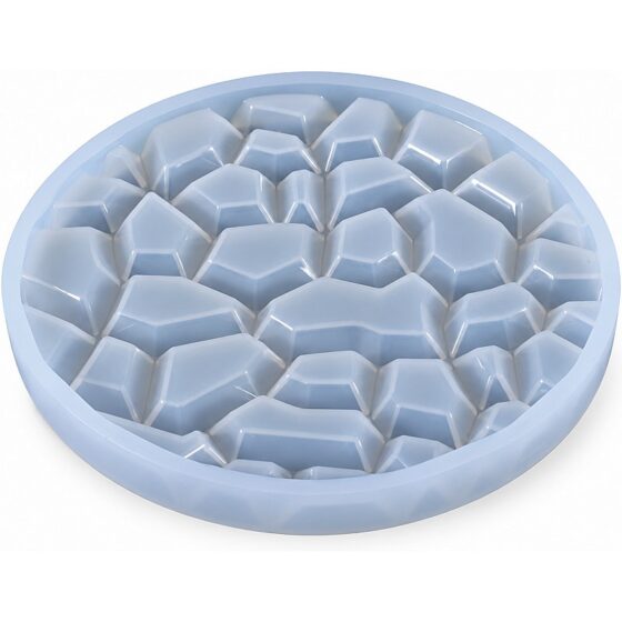 Irregular Stone Texture Coaster Silicone Mould