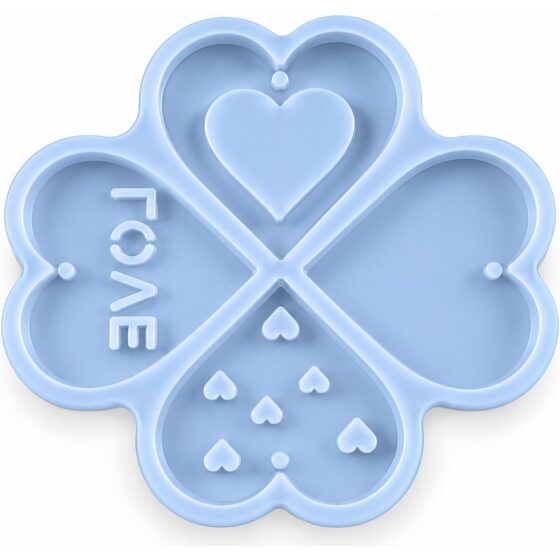 Love Heart Hanging Decorations Silicone Mould